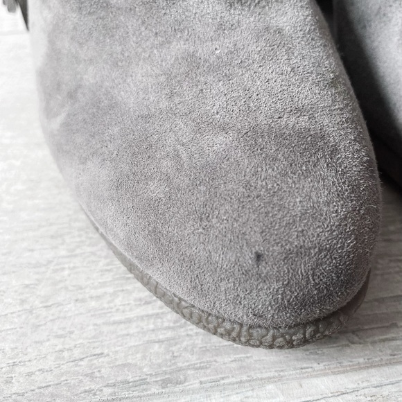 Vince Camuto Haydee fringe suede ankle boots - Picture 4 of 12